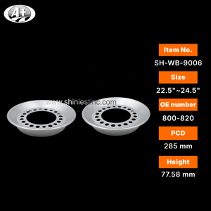 สเปเซอร์ล้อใหม่ของสหรัฐอเมริกา ขนาด 22.5-24.5 สำหรับรถบรรทุกหนักอเมริกัน-A+ SH-WB-9006 - Product Image 4