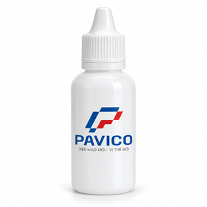 Flacon compte-gouttes en plastique PET HDPE de 50 ml avec bouchon à embout de précision pour l'emballage de médicaments liquides homéopathiques, fabricant au Vietnam - Product Image 1