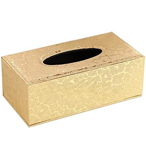 Luxurious Gift <b>Gold</b> Stainless Steel Metal Tissue Box Office Home Hotel Dining <b>Table</b> And Decoctive For Household Use - Product Image 1