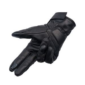 Gants de moto à écran tactile en gros, unisexes, à doigts complets, personnalisables, en cuir respirant, anti-humidité, séchage rapide, coupe-vent - Product Image 1