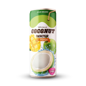 Bebida de Agua de Coco 100% Natural de Marca Privada, Diseño de Muestra Gratuita OEM, Bebida Tan Do en Latas de Aluminio de 250ml/330ml/500ml, Vietnam - Product Image 3