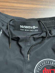 กางเกงขาสั้นไฮบริด2 in 1กางเกงขาสั้นสำหรับการต่อสู้ MMA BJJ grappling โลโก้ที่กำหนดเอง - Product Image 2