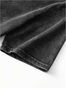 Camisa cómoda de corte holgado para hombre, de secado rápido, de algodón y poliéster, con estampado de logotipo, lavable. - Product Image 6