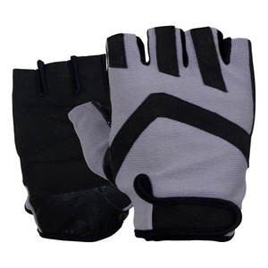 Gants de cyclisme demi-doigts robustes, ajustables et respirants pour la protection des mains, pour sports de plein air, sur mesure - Product Image 5