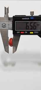 Coral Rojo Natural Mediterráneo Italiano, Forma Ovalada Plana, Producto de Alta Calidad, Gema Suelta para la Fabricación de Joyas - Product Image 2