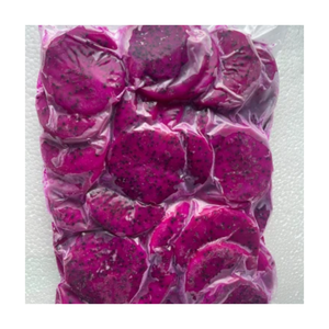 Sweet Tropical Frozen Dragon Fruit IQF Red White Dragon Fruit <b>Diced</b> Cube Cut Export Quality Fruit For Smoothie Dessert - Product Image 3