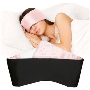 Nouveau design de masque pour les yeux en soie naturelle pour femmes, personnalisé, respectueux de la peau, masque pour les yeux en soie 2026 pour femmes, vente en ligne - Product Image 2