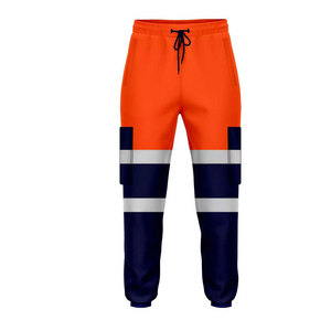 Outdoor Activities Safety Jogger Pant ANSI Class 2 <b>LED</b> Flash Waterproof Logo Durable Performance Bottom Professional Design - Product Image 1