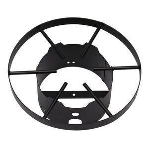 Friggitrice a Gas Commerciale 13*32 Pollici con Supporto a Treppiede in Ferro Argento e Alluminio Nero per Ristoranti - Product Image 4