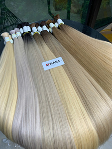 โรงงานผลิตผมแท้เวียดนาม NASA HAIR VIETNAM ราคาโรงงาน ผมเวอร์จินแท้จากฮานอย ต่อผมแบบฟลิป ปลายผมเต็ม  รับทำโลโก้ตามสั่ง ทุกสี - Product Image 6