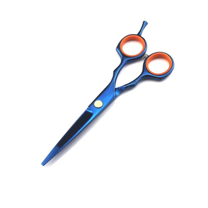 Ciseaux de barbier personnalisés avec logo, en acier inoxydable, lame tranchante, outil de coupe de cheveux haute performance, fabrication ODM OEM - Product Image 1