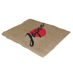 Bolsa de Compras Ecológica de Yute de Dos Tonos con Asa Larga, Logotipo Personalizado Impreso, Sin Laminar, para Promociones - Product Image 4