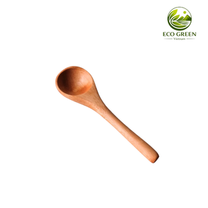 Cuillère à salade en bois de haute qualité, faite à la main, ustensile en bois naturel pour la cuisine et la restauration - Product Image 1