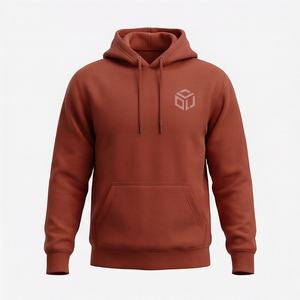 Hoodie surdimensionné élégant pour homme, design vintage délavé avec poche avant, confortable, personnalisable pour l'hiver. - Product Image 1