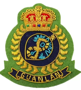 Broderie 3D surfilée en fil métallique, motif abeille bourdon unique et luxueuse, écologique, faite à la main, thermocollante - Product Image 4