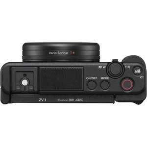 Appareil photo numérique instantané sans miroir ZV-1 avec double écran, capteur CMOS/CCD, zoom optique 41x-63x, pas cher (noir) - Product Image 6