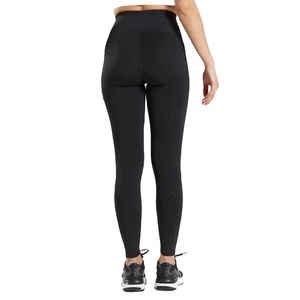 Legging de yoga pour femme, best-seller, taille haute, longueur intégrale, noir, sportif, sans couture, tricoté, extensible, respirant, séchage rapide - Product Image 3