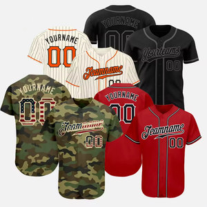 Camiseta de Béisbol de Manga Corta con Acabado Elegante y Personalizable, con Paneles de Malla Transpirable, Ropa Deportiva de Verano, 100% Poliéster - Product Image 1