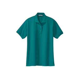 Chemise polo pour femmes en coton à manches courtes, couleur unie, style 2026, design personnalisé, respirante, logo personnalisé - Product Image 5