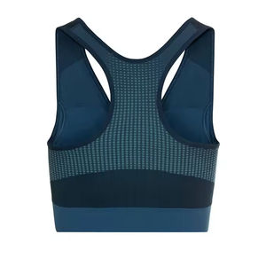 Sujetador deportivo transpirable estampado de yoga y fitness, el más vendido de 2026, con espalda cruzada y cremallera, de alto soporte, de Spandex/Poliéster, para mujer. - Product Image 2
