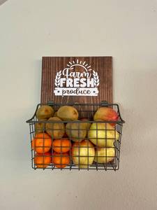 Panier mural en fil métallique à 3 niveaux détachable pour fruits et légumes, support de rangement pour jouets de chambre à coucher, organisateur de cuisine - Product Image 6