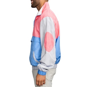 <b>Men's</b> OEM Casual Outdoor Sportswear Breathable Nylon Windbreaker <b>Jacket</b> Custom Logo <b>Pullover</b> Waterproof <b>Jacket</b> - Product Image 5