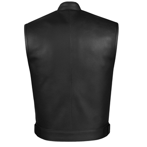 Chaleco de Cuero para Hombre, Ropa de Moda, Cómodo, Transpirable, para Motocicleta, Diseño Único, Color Personalizado - Product Image 2