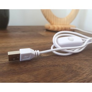 โคมไฟตั้งโต๊ะ LED รูปวงรีไม้สไตล์มินิมอล งานฝีมือทันสมัย - Product Image 3