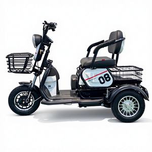 Vente en gros de scooter électrique à 3 roues homologué CE pour personnes handicapées, pliable avec siège arrière, utilisation pour personnes handicapées, 48V <40 km/h - Product Image 4