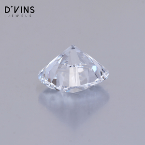 D'vins Jewels Diamant de laboratoire de 8,5 mm, taille brillant rond, HPHT VVS2, 2,5 carats, pour la fabrication de bijoux synthétiques - Product Image 3