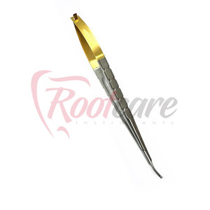 Ensemble d'instruments hospitaliers Castroviejo : porte-aiguilles micro, ciseaux, pinces – 3 outils fiables fabriqués au Pakistan - Product Image 2