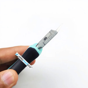 คีมตัดกั๊มดัมใบมีดเดี่ยวสแตนเลสบางพิเศษ น้ำหนักเบา คุณภาพสูง ปรับแต่งได้ สำหรับงานจิวเวลรี่ละเอียด - Product Image 3