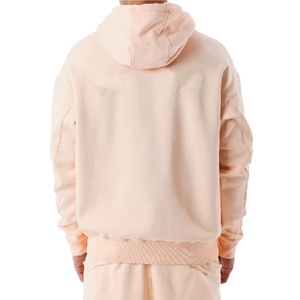 Trajes de chándal unisex personalizados Trajes de Jogger de algodón Conjunto de chándal con capucha para hombre 100% algodón 2026 - Product Image 5