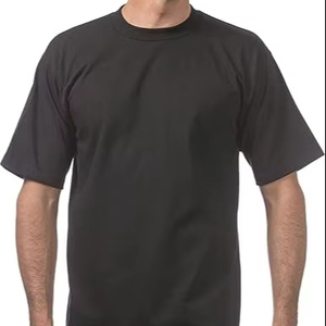 T-shirt personnalisé en coton tricoté 100 % pour homme, coupe classique, manches courtes, écologique, respirant, streetwear, été, vente en gros OEM - Product Image 1