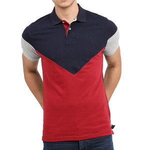 Low MOQ Outerwear Clothing Supplier Cheap Price Cotton T <b>Shirts</b> Custom Embroidery Logo Regular Fit Contrast Trim Polos for <b>Men</b> - Product Image 4
