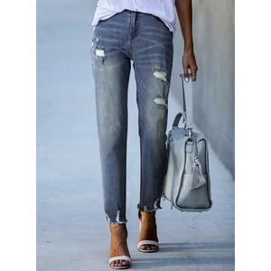 2025 Zimbaplatinum femmes jambe droite en détresse jean respirant véritable sarcelle évasé Denim pantalon taille 18 - Product Image 4