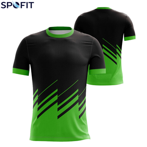 T-shirt personnalisé pour homme à col rond respirant imprimé par sublimation, 100% polyester, manches courtes, sport, décontracté, haute qualité - Product Image 4