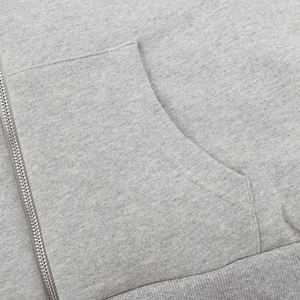 เสื้อสเวตเชิ้ตคอวีบุขนแกะสำหรับผู้ชายแบบ OEM สั่งทำพิเศษ ผ้าโพลีเอสเตอร์ 100% ระบายอากาศได้ดี น้ำหนัก 420 กรัม สวมใส่สบาย สไตล์ยุโรป - Product Image 5