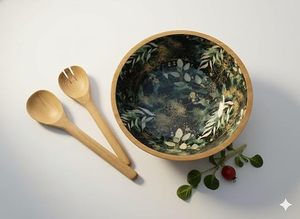 Tazón de Madera de Mango de Primera Calidad para Servir Ensaladas, Bocadillos o Frutas, Disponible para Suministro al por Mayor - Product Image 6