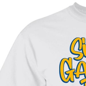 เสื้อยืดพิมพ์ลายพรีเมียม Sigma Gamma Rho สีขาว ผ้าฝ้าย ออกแบบลายกรีกตามสั่ง เสื้อผ้าชมรม แฟชั่นสไตล์วิทยาลัย - Product Image 4
