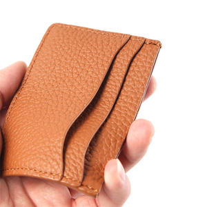 Cartera de Cuero Genuino con Logotipo Personalizado en Relieve, Diseño Personalizado al por Mayor - Product Image 4
