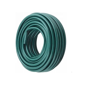 Tuyau d'arrosage en PVC haute pression souple et anti-âge avec matériau plastique en PVC de 100m de longueur comprenant un connecteur et une bobine - Product Image 4