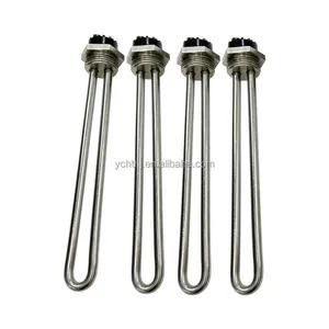 1 Inch BSP/DN25 Thread Immersion Heater for Brewing Equipment 4.5KW/5.5KW/6.5KW with Accessory