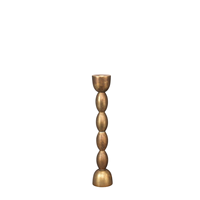 Porte-bougie moderne de qualité supérieure pour la décoration intérieure, finition laiton, support à bougie en aluminium coulé, fait main, personnalisé