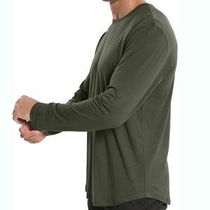 T-shirts pour hommes 100% coton, grande taille, haute qualité, confortables, logo personnalisable, vente en ligne à prix avantageux - Product Image 6