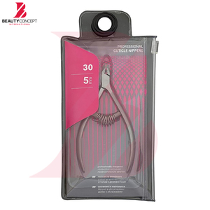 Stainless Steel Ultra Sharp Heavy Duty Easy To Use Anti <b>Slip</b> Durable Product Cuticle Nippers For Personal Beauty Care - Product Image 6