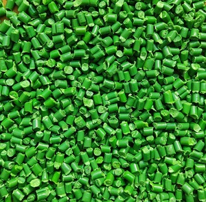 Gránulos de Resina PP de Polipropileno de Alta Densidad Reciclado de Color Verde para Moldeo por Inyección, 5g/10min - Product Image 6