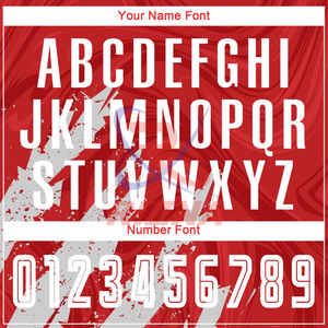 Uniforme de Fútbol Personalizado Rojo y Blanco con Transferencia Térmica, Ropa Deportiva Personalizada con Tela a Medida para Adultos Unisex - Product Image 6