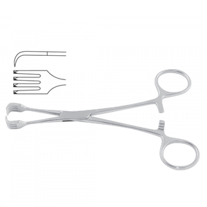 PROMOTION EXCEPTIONNELLE : Pinces à éponges gynécologiques électrochirurgicales droites de 9,50'' avec revêtement bleu, certifiées CE, à prix abordable - Product Image 3