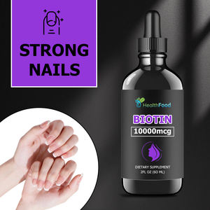 Gotas Líquidas de Biotina Orgánica, Promueven la Estructura de la Piel, Cabello Brillante, Bebida de Biotina en Gotas, MOQ Bajo, Suplemento Blanqueador de Piel - Product Image 2